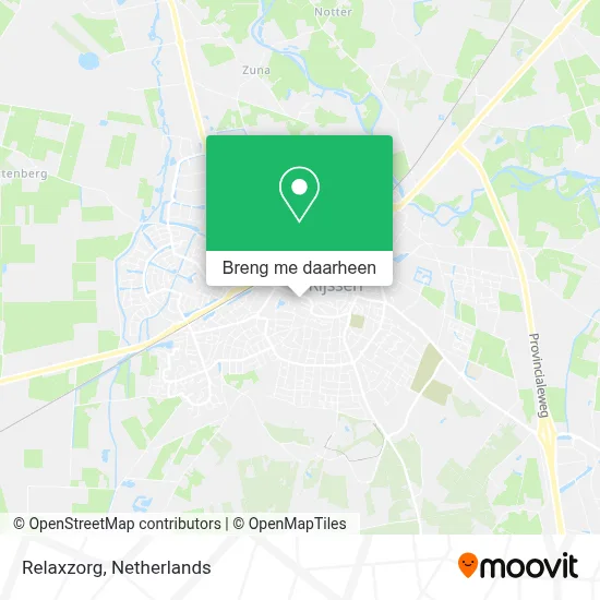 Relaxzorg kaart
