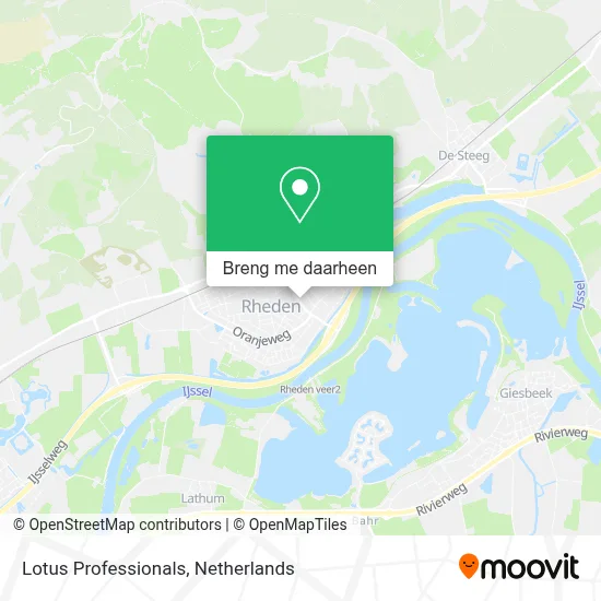 Lotus Professionals kaart