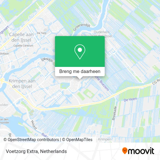 Voetzorg Extra kaart