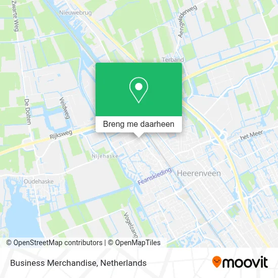 Business Merchandise kaart