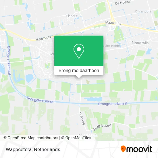 Wappcetera kaart