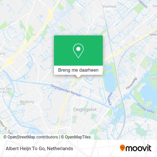 Albert Heijn To Go kaart