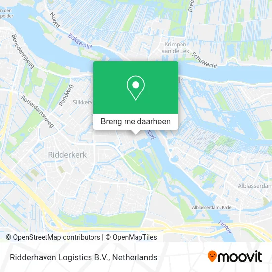 Ridderhaven Logistics B.V. kaart