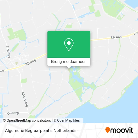Algemene Begraafplaats kaart