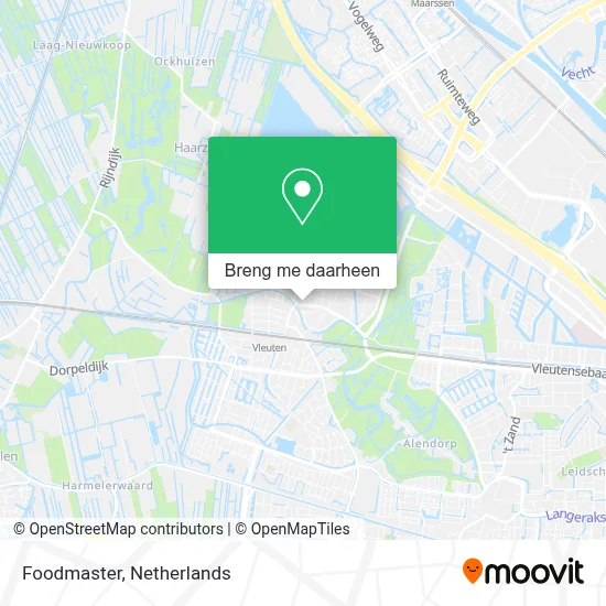 Foodmaster kaart