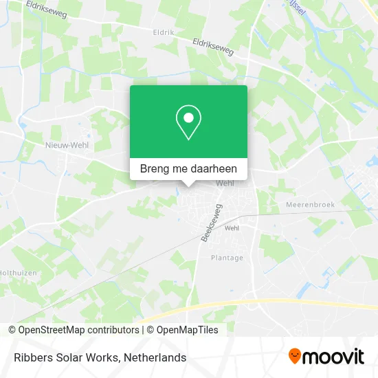 Ribbers Solar Works kaart