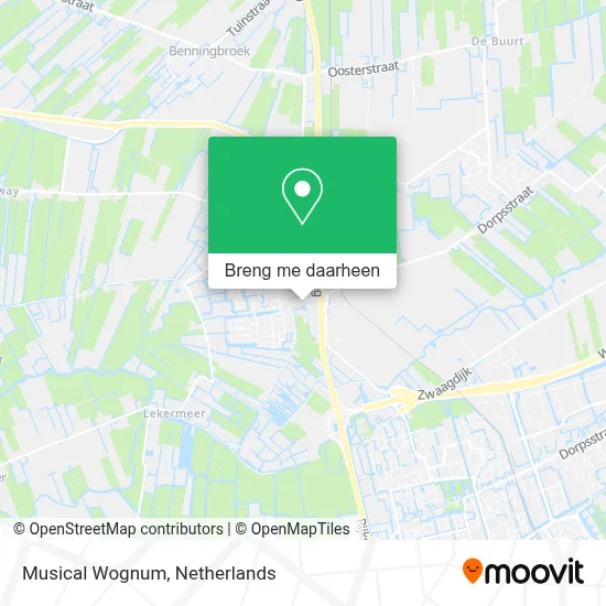 Musical Wognum kaart