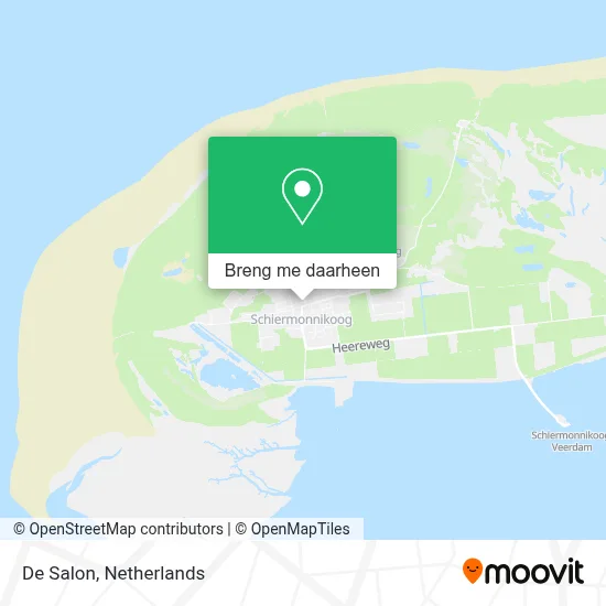 De Salon kaart