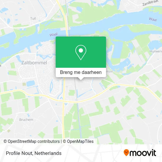 Profile Nout kaart