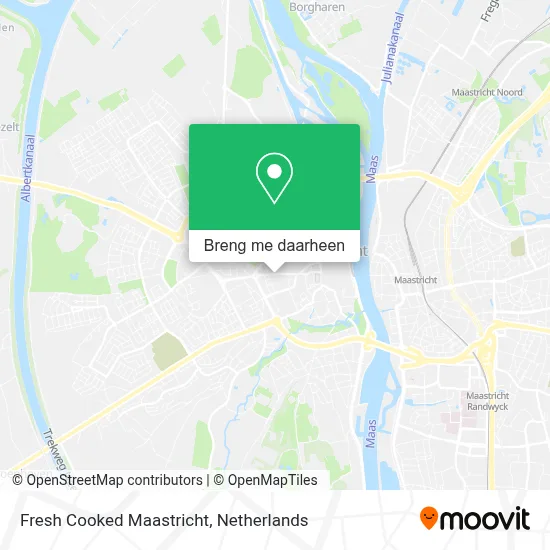 Fresh Cooked Maastricht kaart