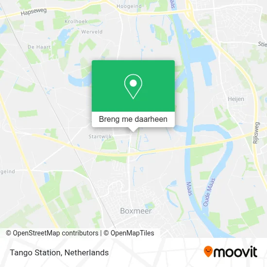 Tango Station kaart