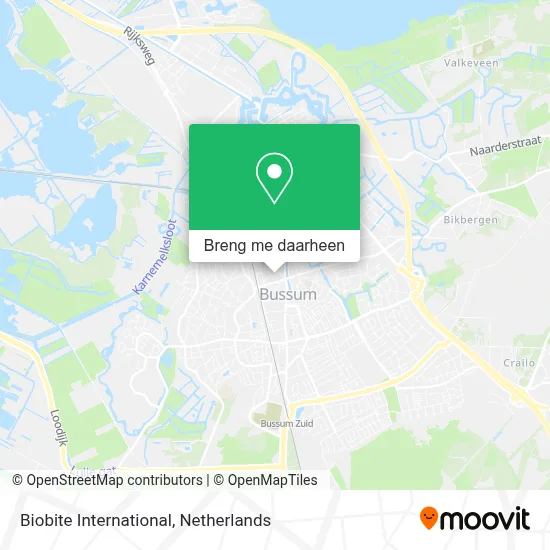 Biobite International kaart