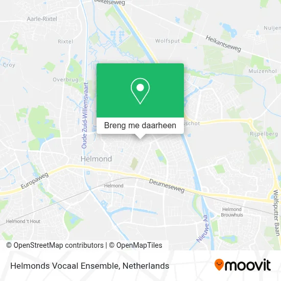 Helmonds Vocaal Ensemble kaart