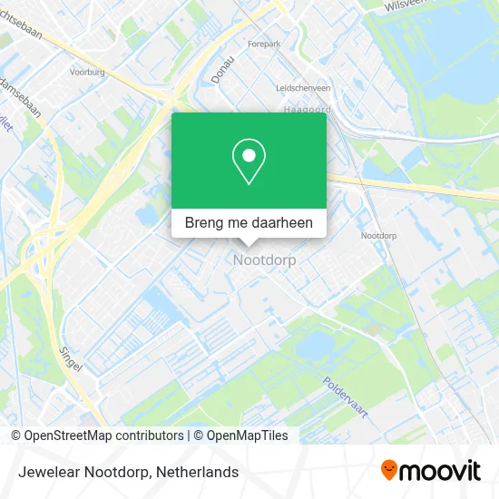 Jewelear Nootdorp kaart