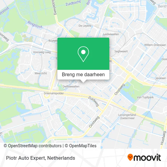 Piotr Auto Expert kaart