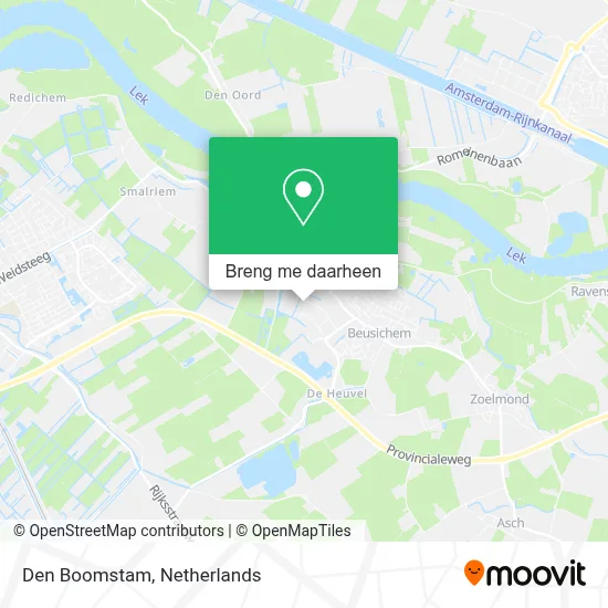 Den Boomstam kaart