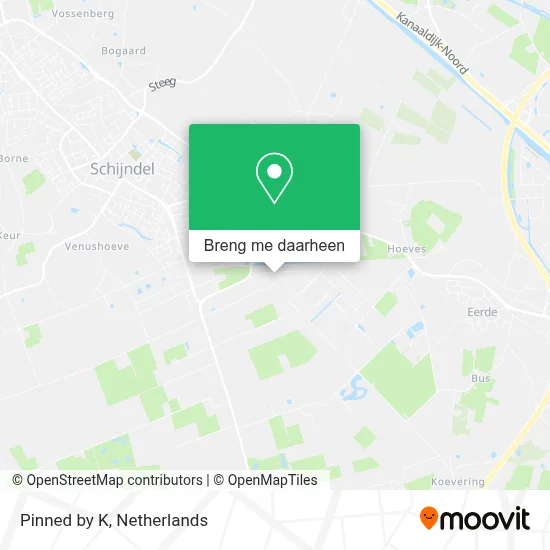 Pinned by K kaart