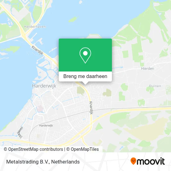 Metalstrading B.V. kaart