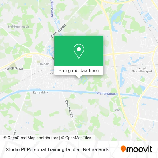 Studio Pt Personal Training Delden kaart
