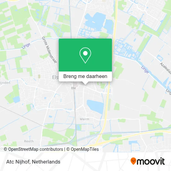 Atc Nijhof kaart