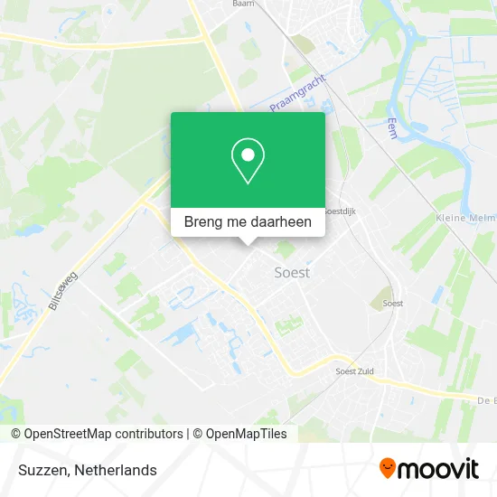 Suzzen kaart