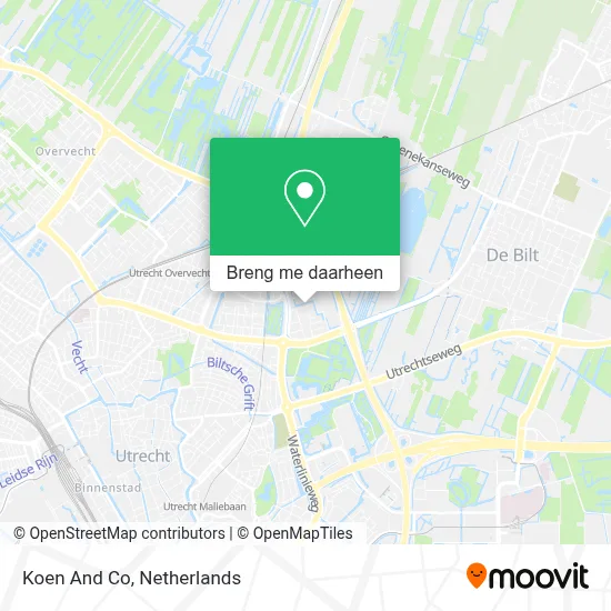 Koen And Co kaart