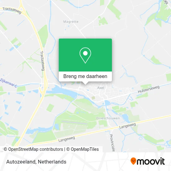 Autozeeland kaart