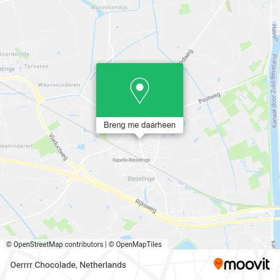 Oerrrr Chocolade kaart
