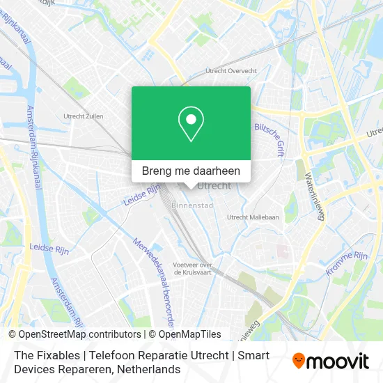 The Fixables | Telefoon Reparatie Utrecht | Smart Devices Repareren kaart