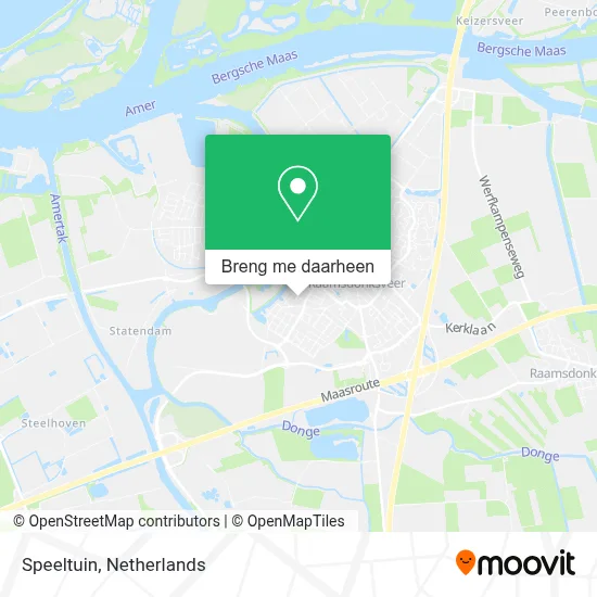 Speeltuin kaart