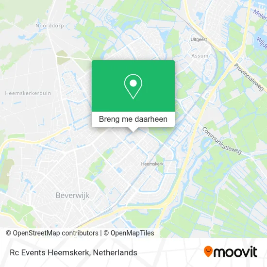 Rc Events Heemskerk kaart