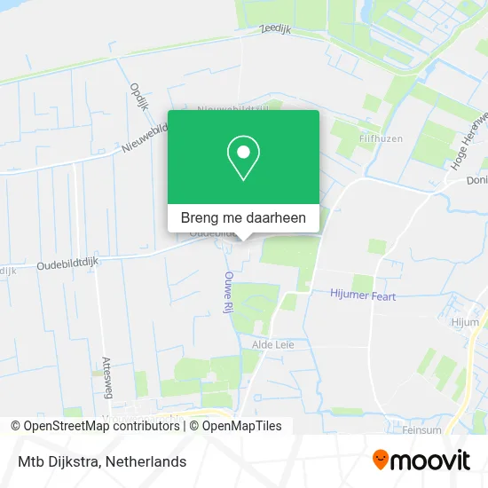 Mtb Dijkstra kaart