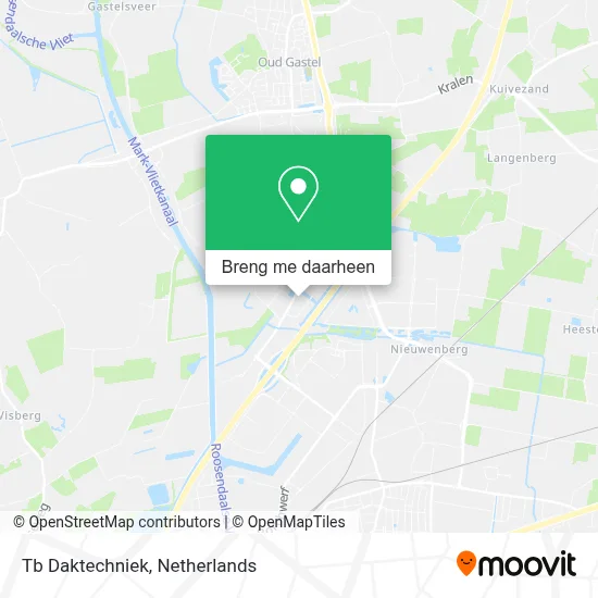 Tb Daktechniek kaart
