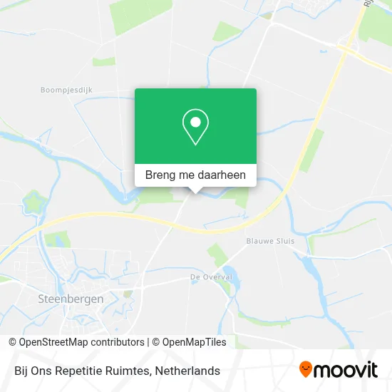 Bij Ons Repetitie Ruimtes kaart