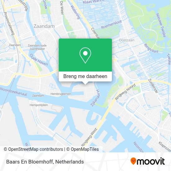 Baars En Bloemhoff kaart