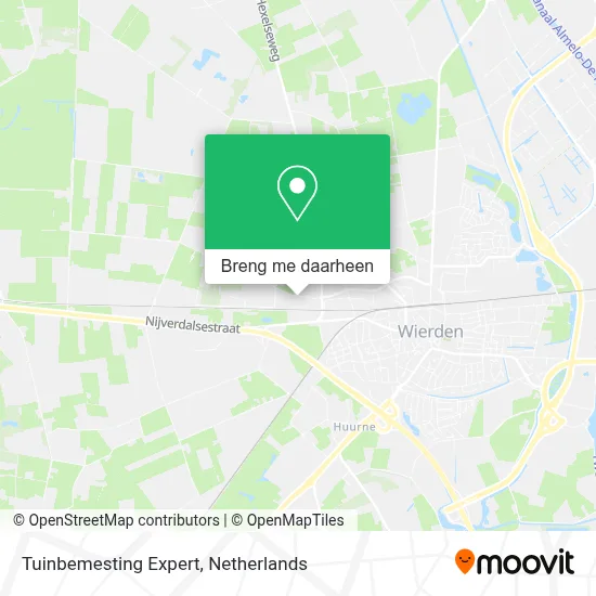 Tuinbemesting Expert kaart