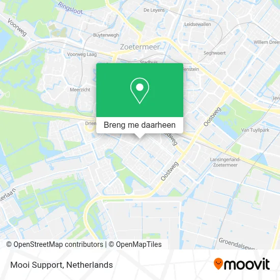 Mooi Support kaart