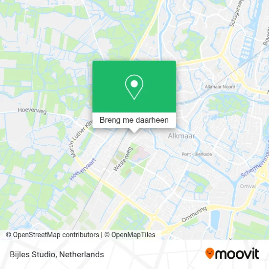 Bijles Studio kaart