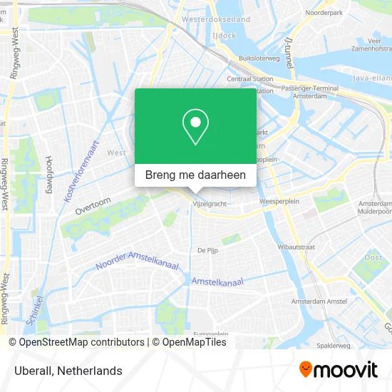 Uberall kaart