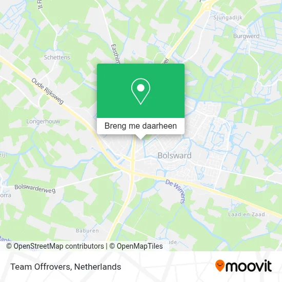Team Offrovers kaart