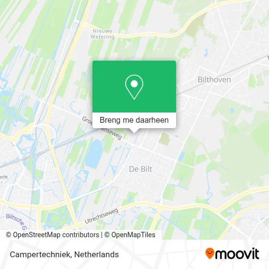 Campertechniek kaart
