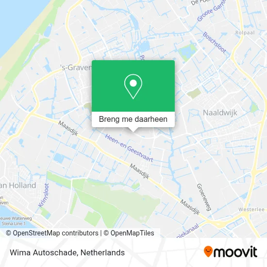 Wima Autoschade kaart