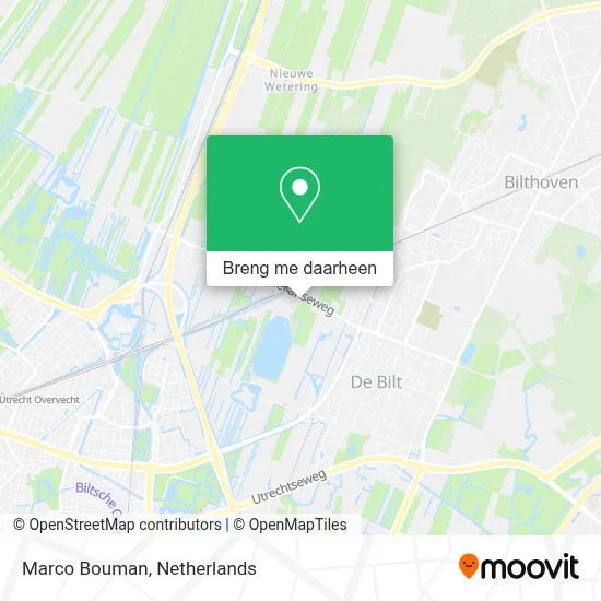 Marco Bouman kaart