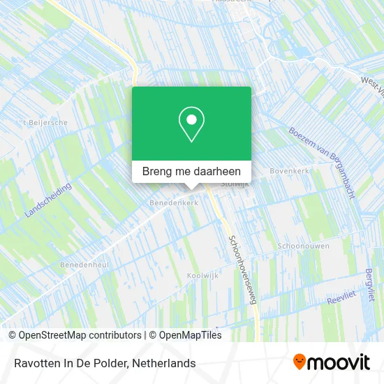 Ravotten In De Polder kaart
