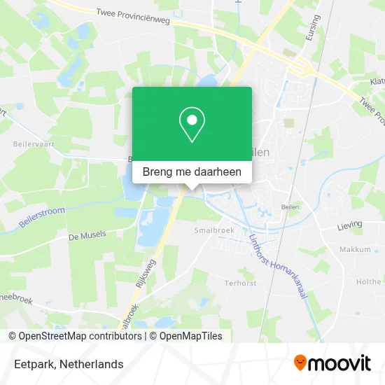 Eetpark kaart