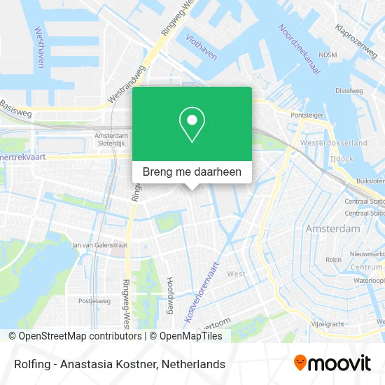 Rolfing - Anastasia Kostner kaart