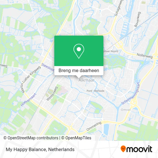 My Happy Balance kaart