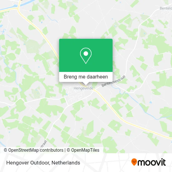 Hengover Outdoor kaart