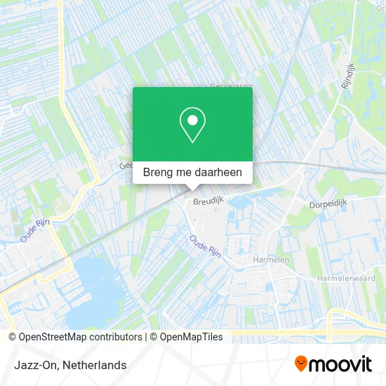 Jazz-On kaart