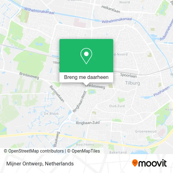 Mijner Ontwerp kaart